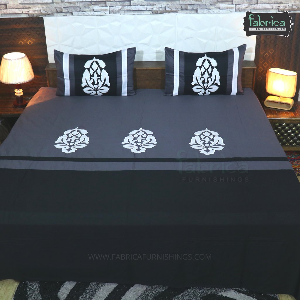 Decor Designer Embroider King Size Bed Sheets
