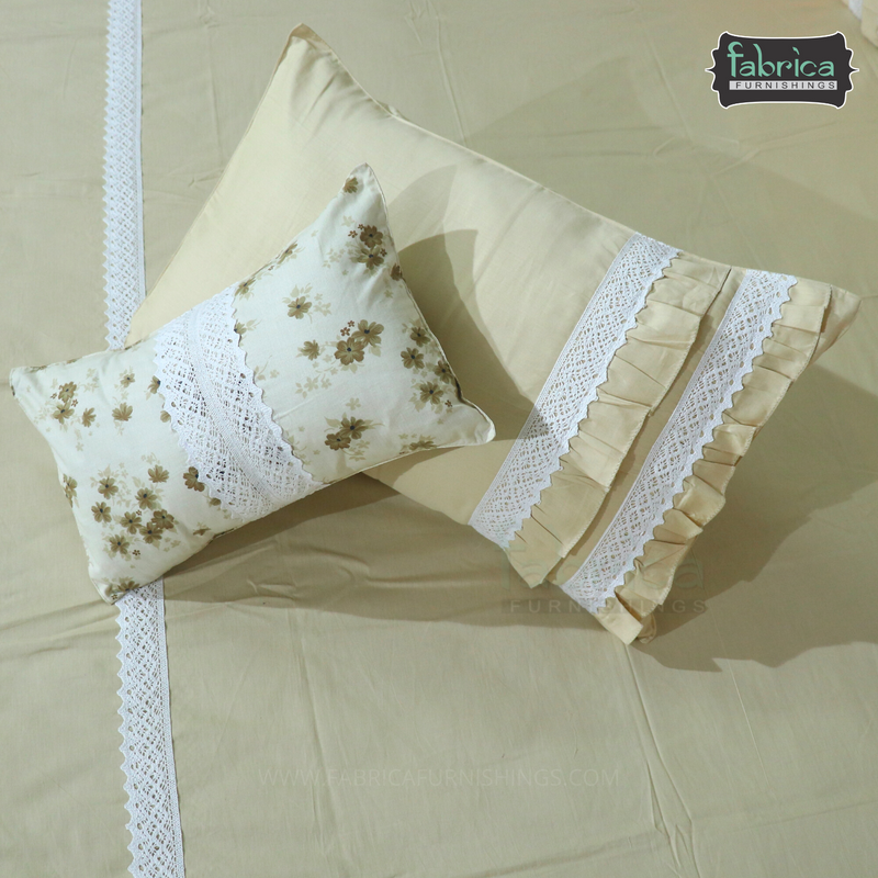 Fabby Decor Designer Cotton King Size Bed Sheets