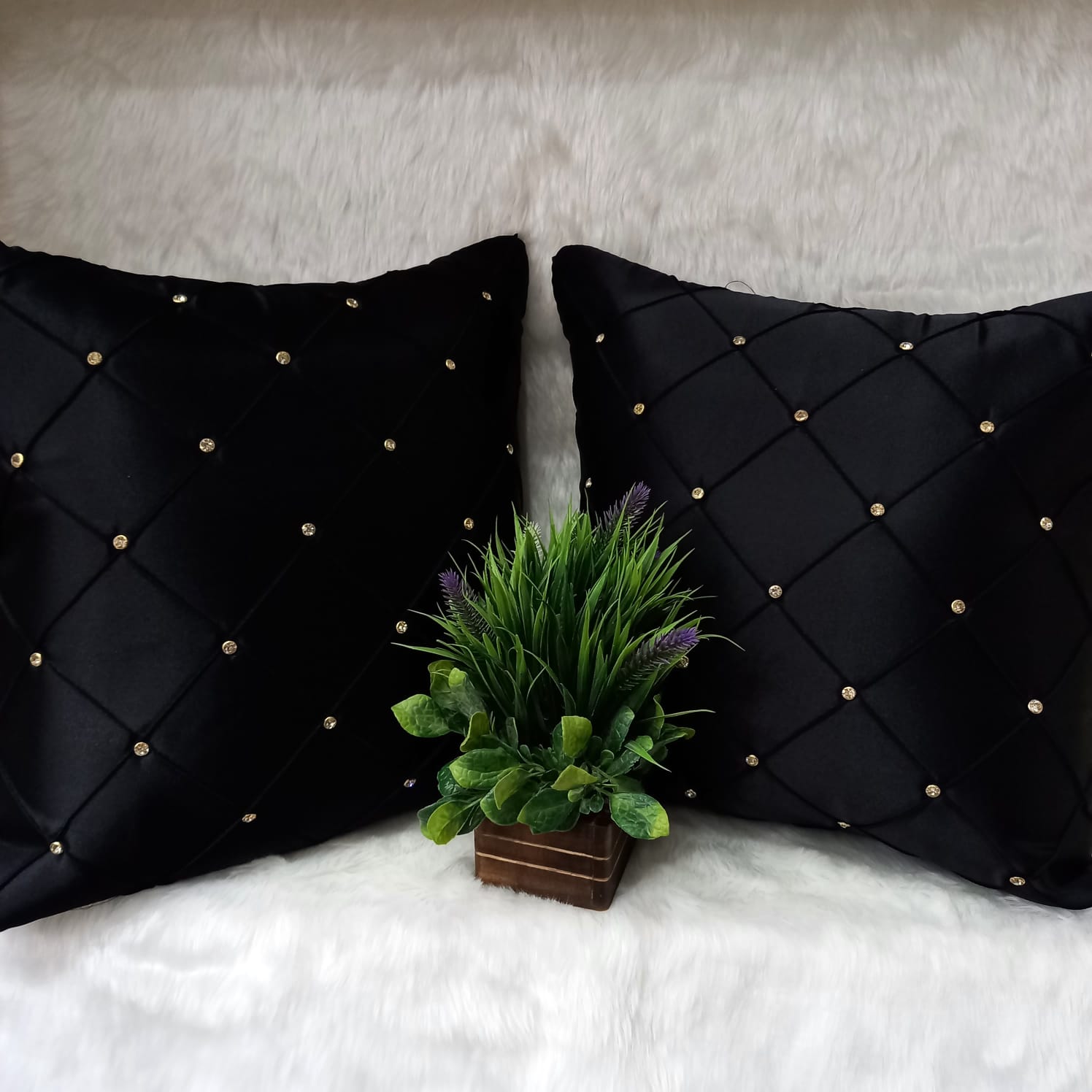 ANITA'S ROYAL CUSHION COVERS (SET OF 5).